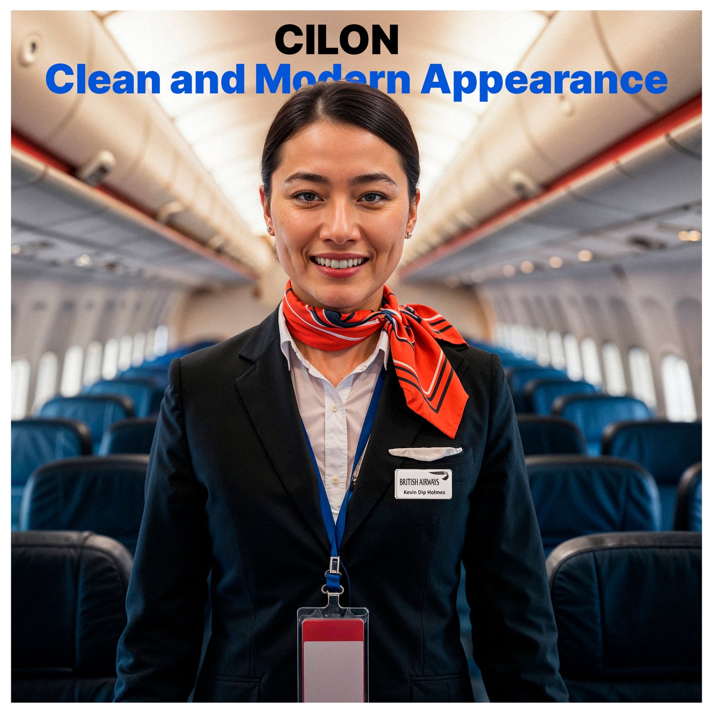 CiLoN Magnetic Name Badge with Clear Acrylic Cover. DIY Customizable 1" x 3" Round Corners. Reusable Magnetic Name Tags for Hotels, Restaurants, Schools, Stores & Teams. (10, White, Small: 1" x 3")