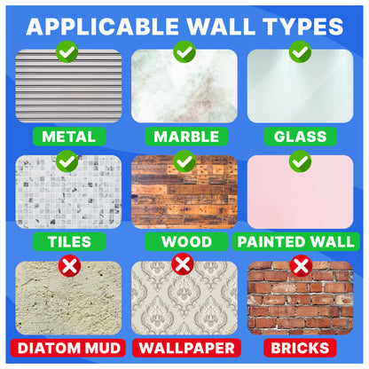 CiLoN Wall-Mounted Disposable Toilet Brush Kit and 30 Fresh Bleach Scrubbing Sponge Pads. Toilet Brush and Holder Set. Bathroom Space Saving Toilet Bowl Cleaning Wand & Holder (Starter Kit + 30 Brush)